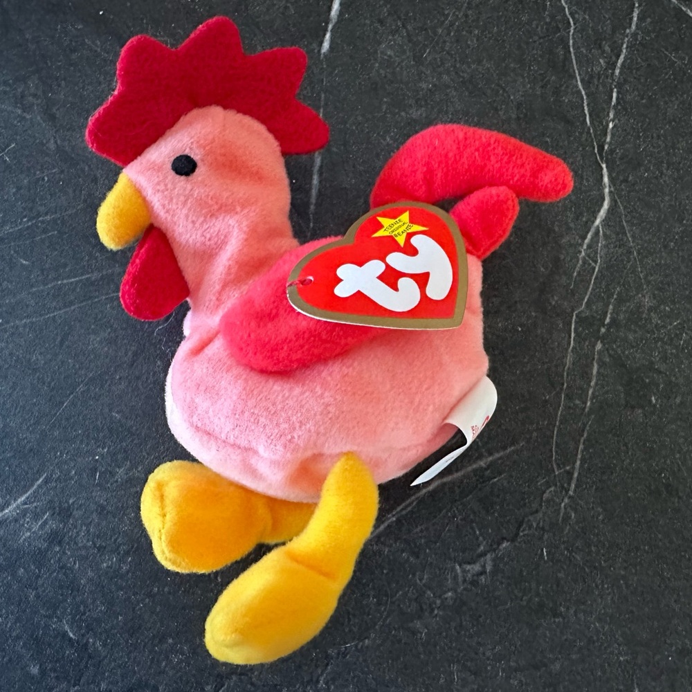 Ty Teenie Beanie Babies - Strut the Rooster